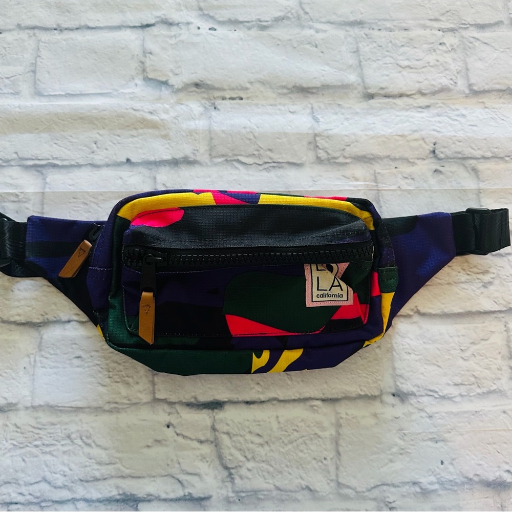 LOLA California Bag | Multicolor Chakra Bum Fanny Pack Crossbody